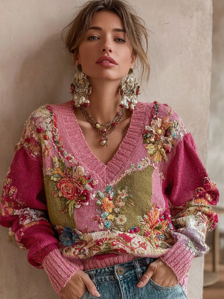 Well Tailored Sweater with a Graceful Silhouette