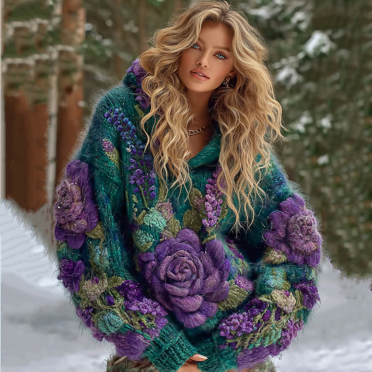 Purple green