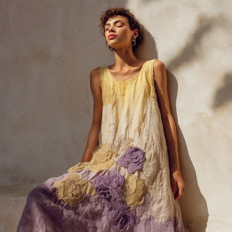 A Vintage Style Dress with Delicate Timeless Details
