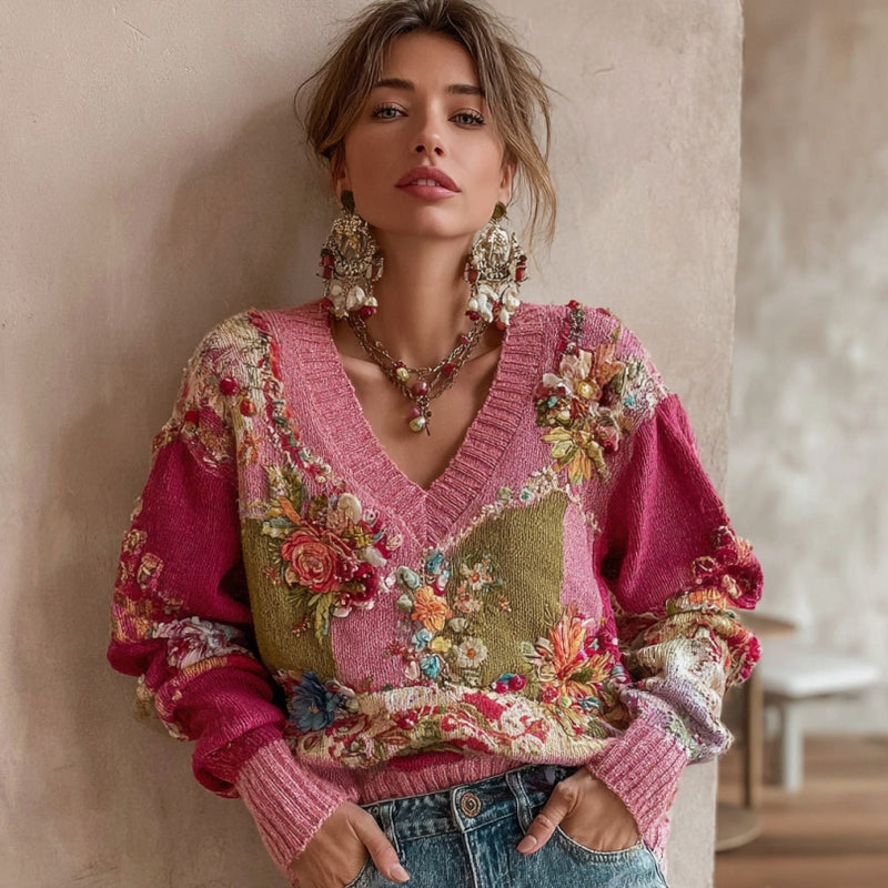 Well Tailored Sweater with a Graceful Silhouette
