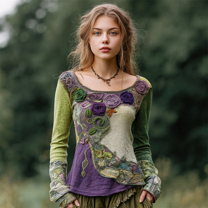 A Vintage Style Shirt with Delicate Timeless Details