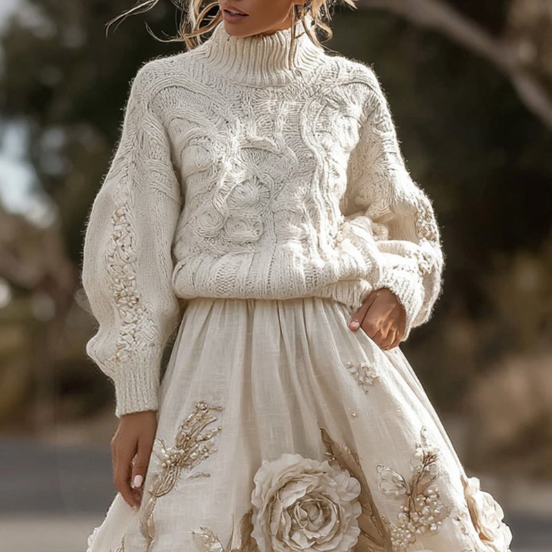 Beautifully Balanced Sweater with Timeless Character
