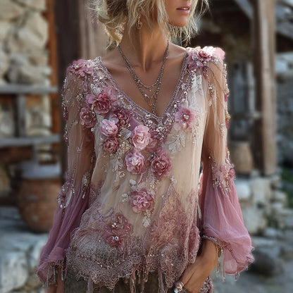 Timeless Vintage Style Top
