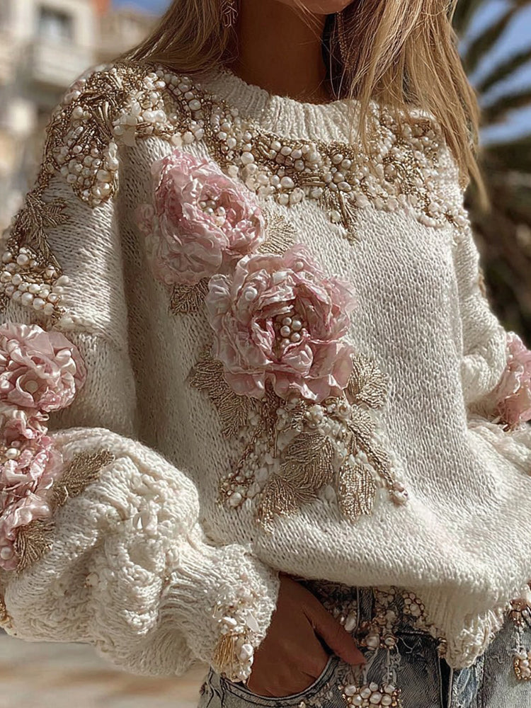 Gracefully Designed Sweater