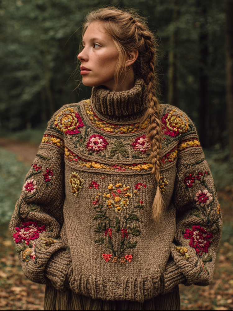 Gracefully Designed Sweater