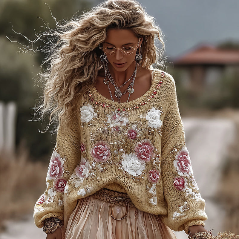 Beautifully Finished Sweater in a Timeless Design