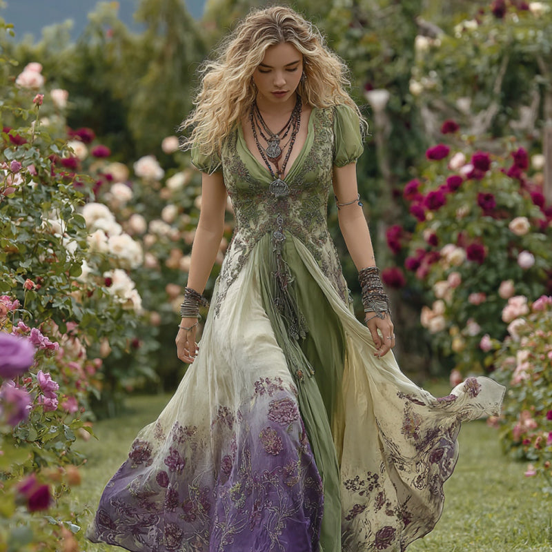 Purple green