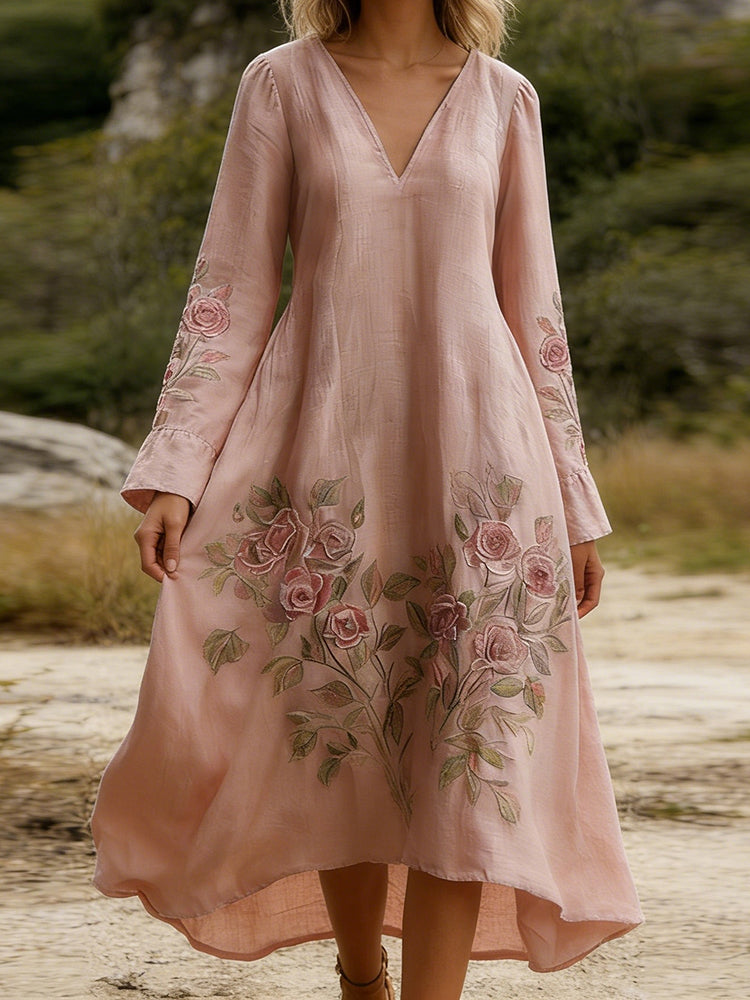 Classic Vintage Dress with a Flattering Fit