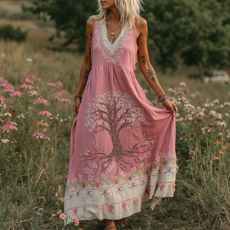 Classic Vintage Dress with a Flattering Fit