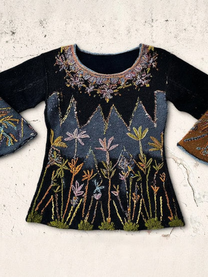 Gracefully Designed Sweater
