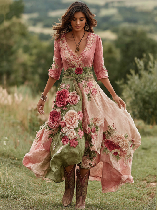 Well Tailored Dress with a Graceful Silhouette