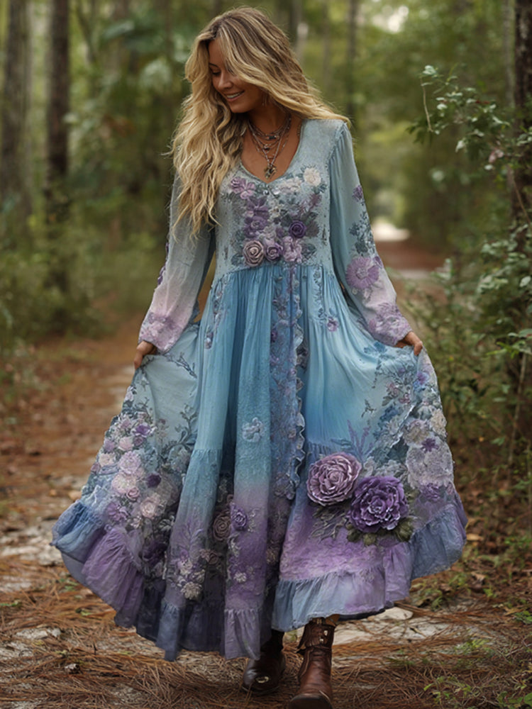 Classic Vintage Dress with a Flattering Fit