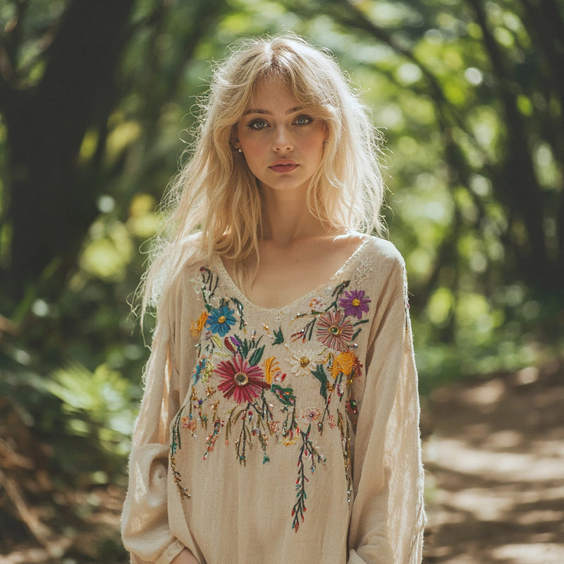 Timeless Vintage Style Blouse