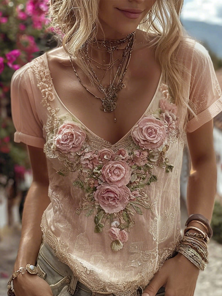 Gracefully Designed T-Shirt