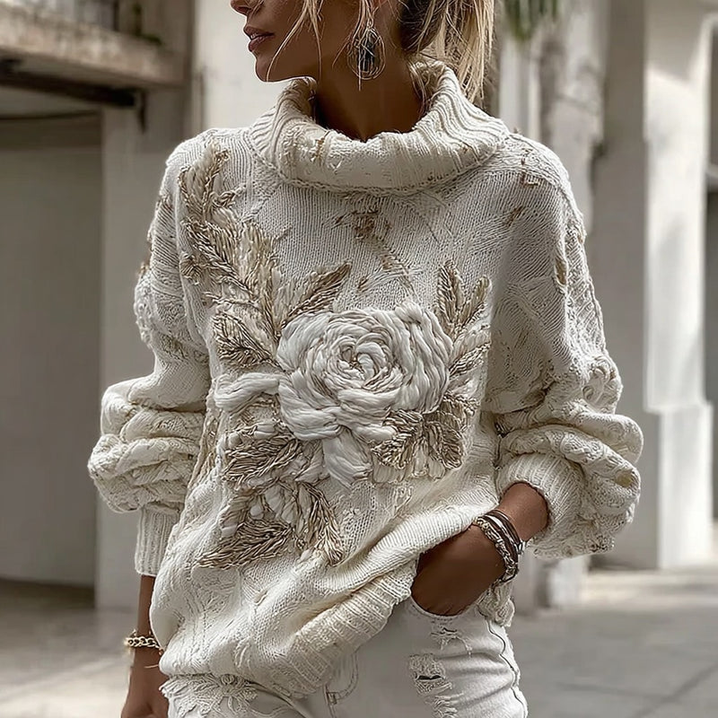 Gracefully Designed Sweater