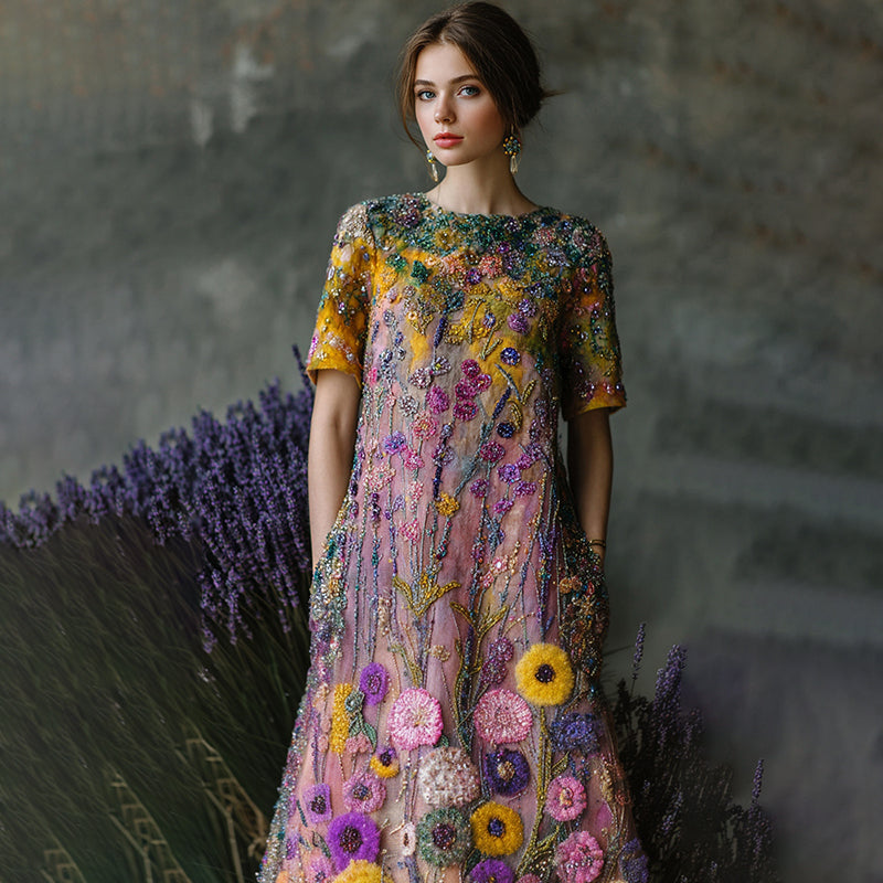 Beautifully Finished Dress in a Timeless Design