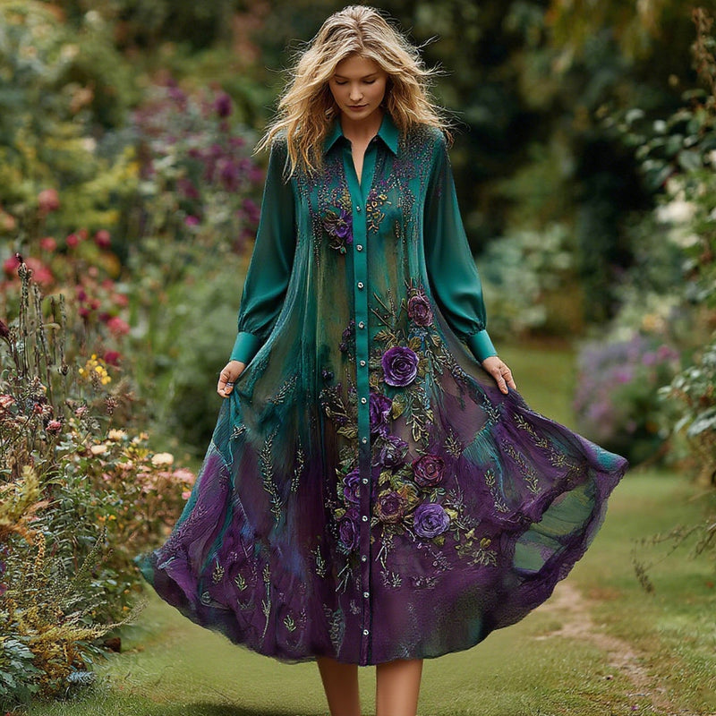 A Vintage Style Dress with Delicate Timeless Details