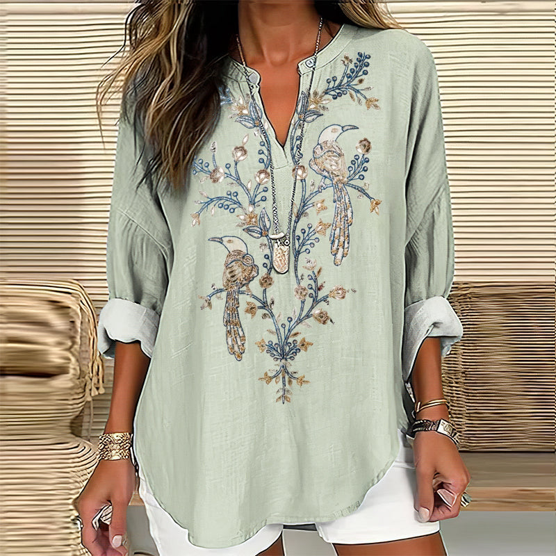 Timeless Vintage Style Blouse
