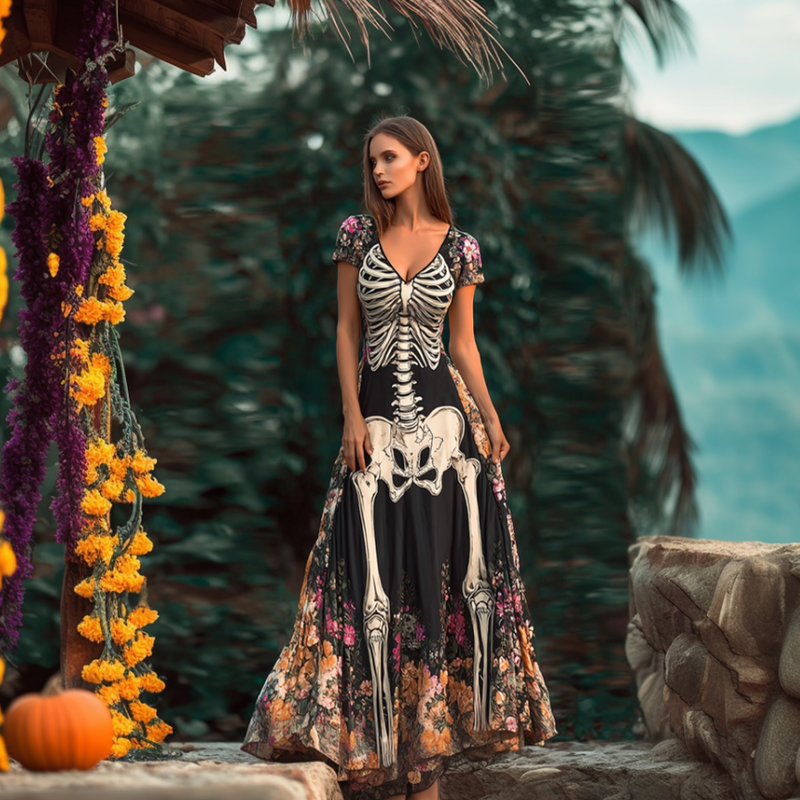 Classic Vintage Dress with a Flattering Fit