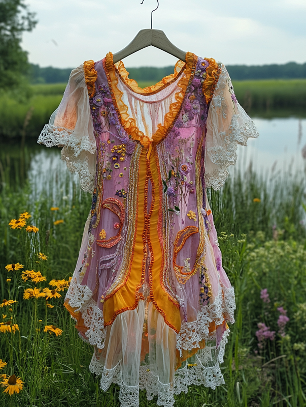 Timeless Vintage Style Top