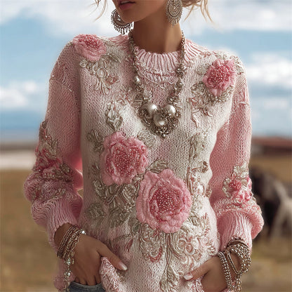 Gracefully Designed Sweater