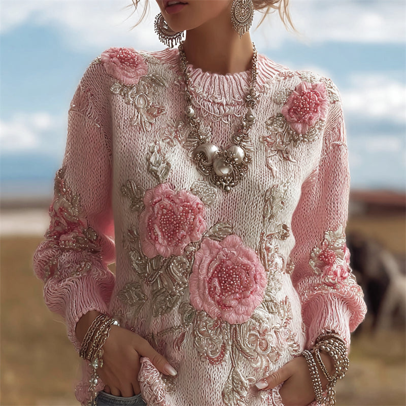 Gracefully Designed Sweater