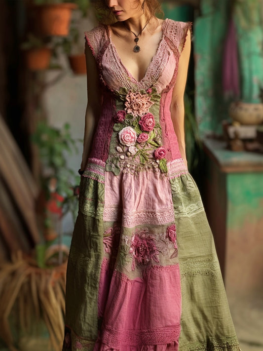 Classic Vintage Dress with a Flattering Fit