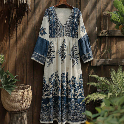 Blue white