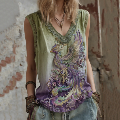 Purple green