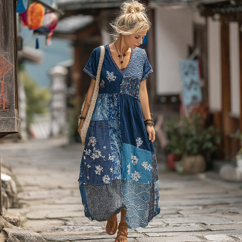 A Vintage Style Dress with Delicate Timeless Details