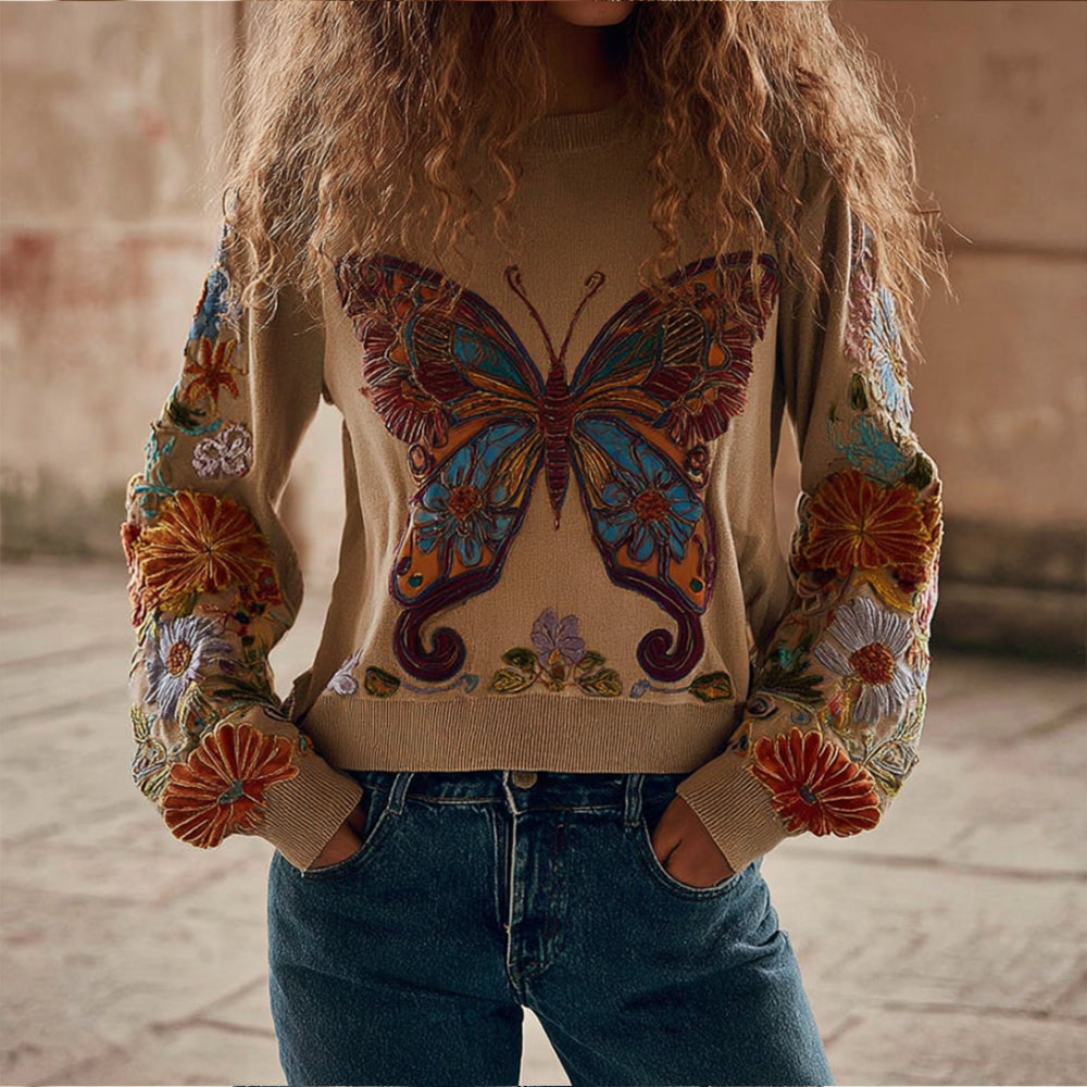 Gracefully Designed Sweater