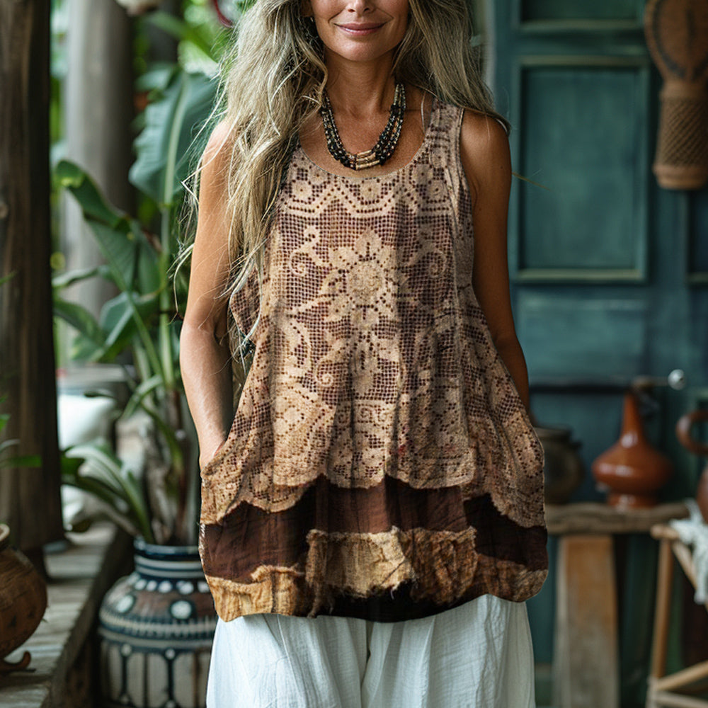 Timeless Vintage Style Top