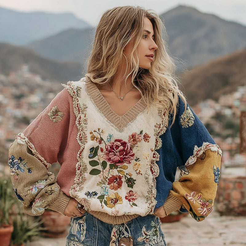 Gracefully Designed Sweater