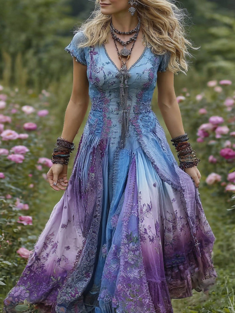 A Vintage Style Dress with Delicate Timeless Details