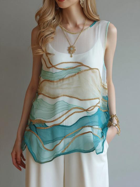 Timeless Vintage Style Top