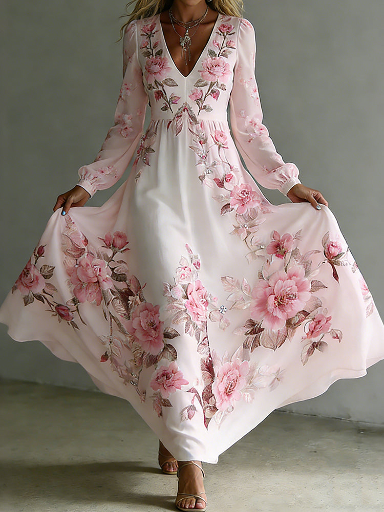 A Vintage Style Dress with Delicate Timeless Details
