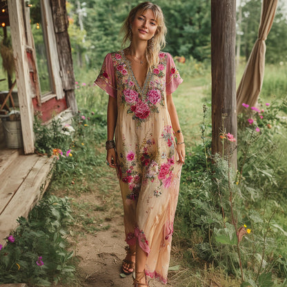 Classic Vintage Dress with a Flattering Fit