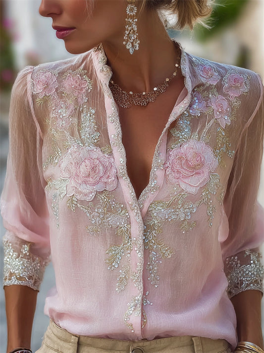 Timeless Vintage Style Blouse