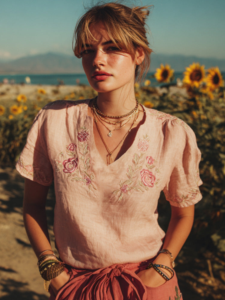 Beautifully Crafted T-Shirt in a Classic Style