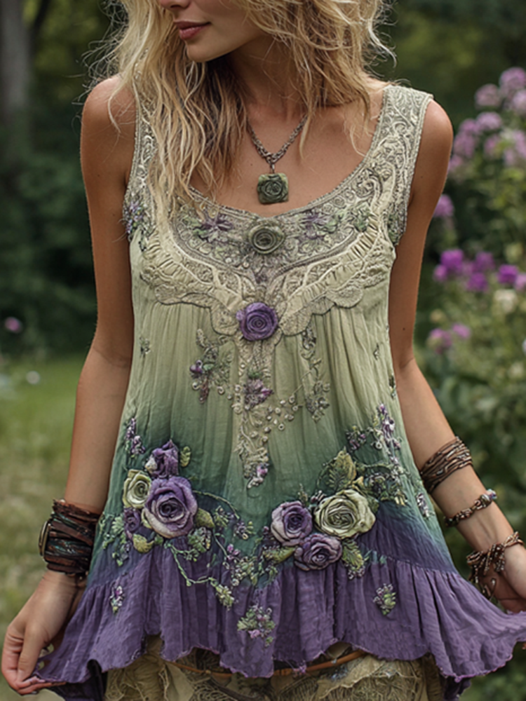 Classic Vintage Top with a Flattering Fit