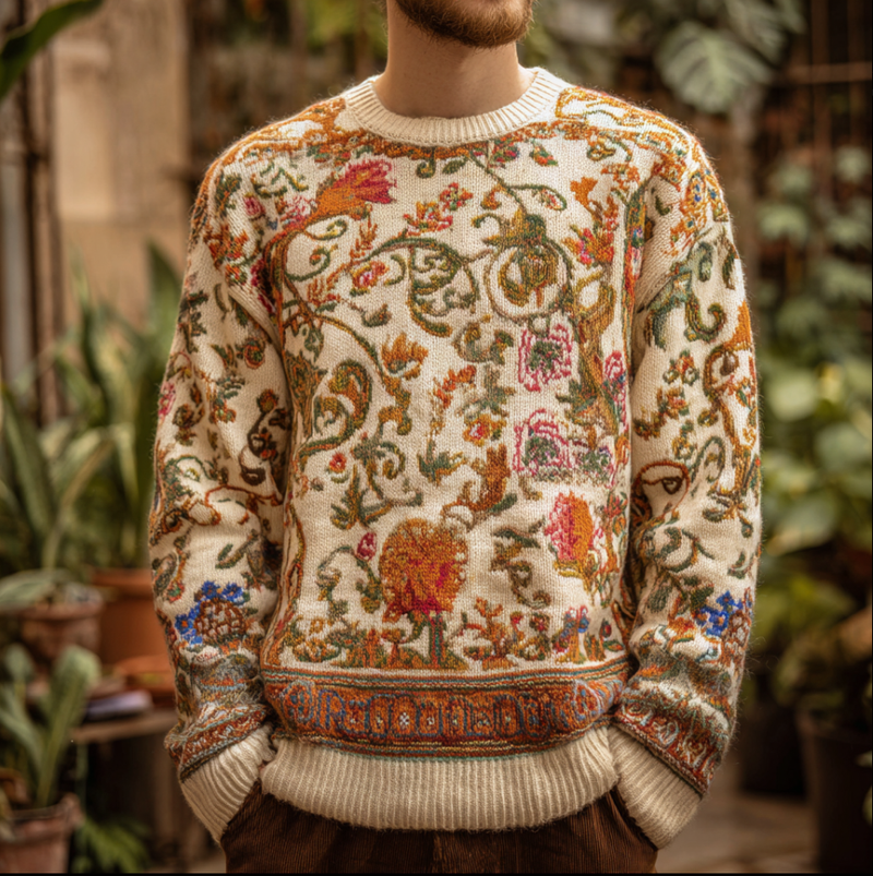 Gracefully Designed Sweater