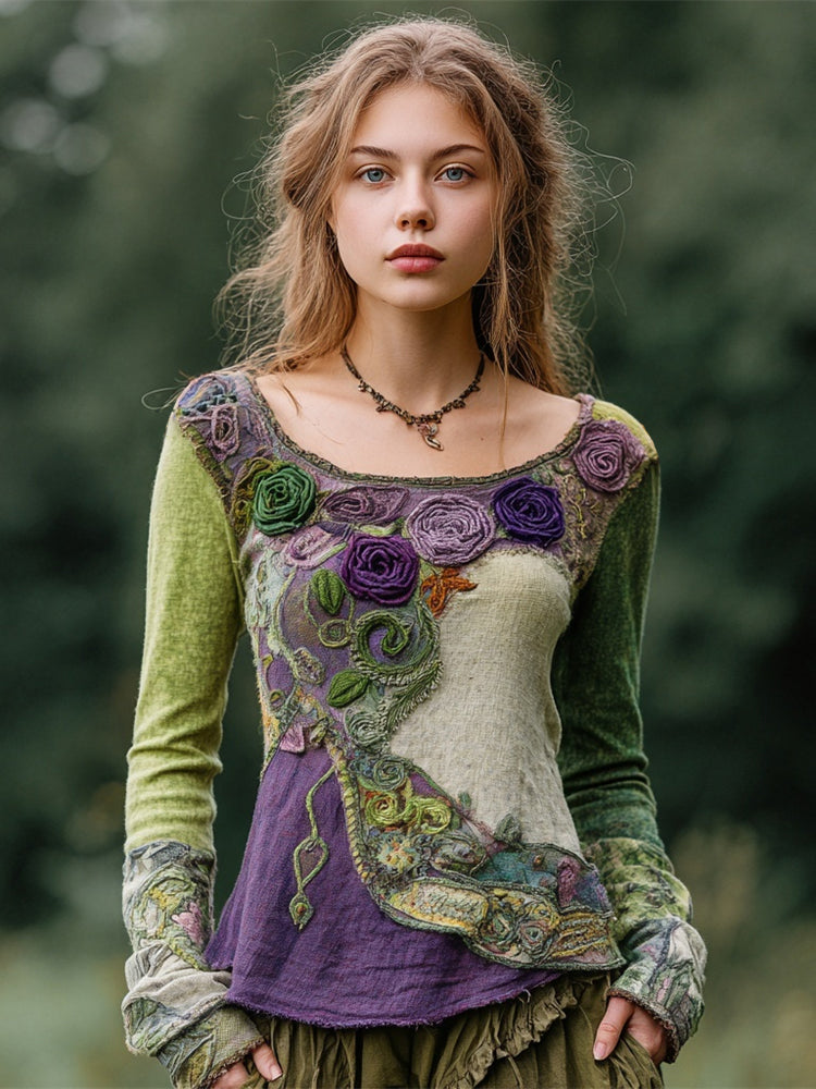 A Vintage Style Shirt with Delicate Timeless Details