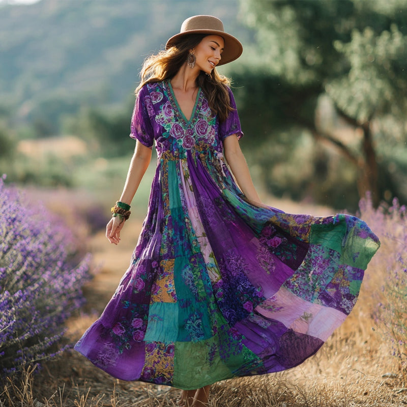 A Vintage Style Dress with Delicate Timeless Details