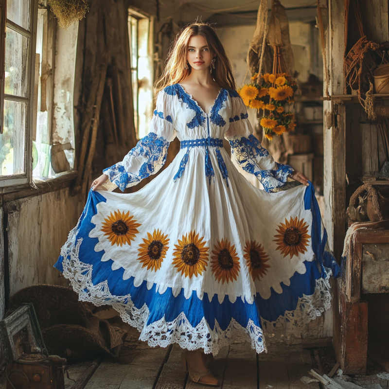 Gracefully Designed Dress
