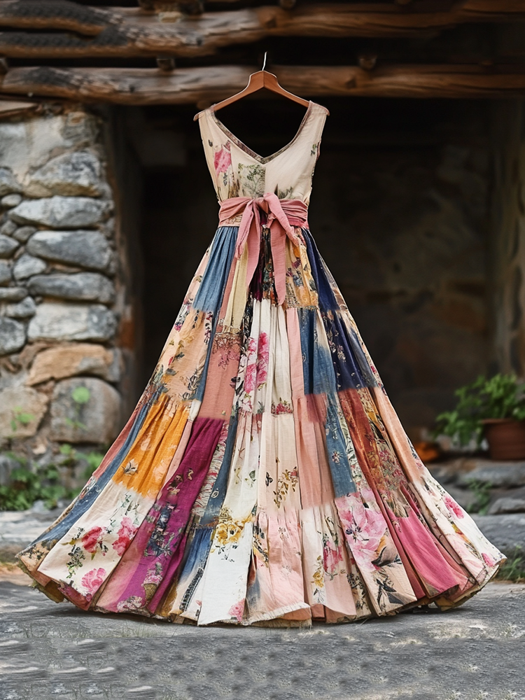 Classic Vintage Dress with a Flattering Fit