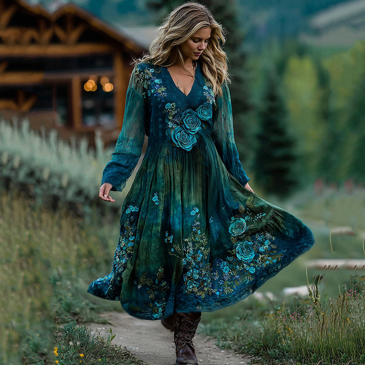 Blue green