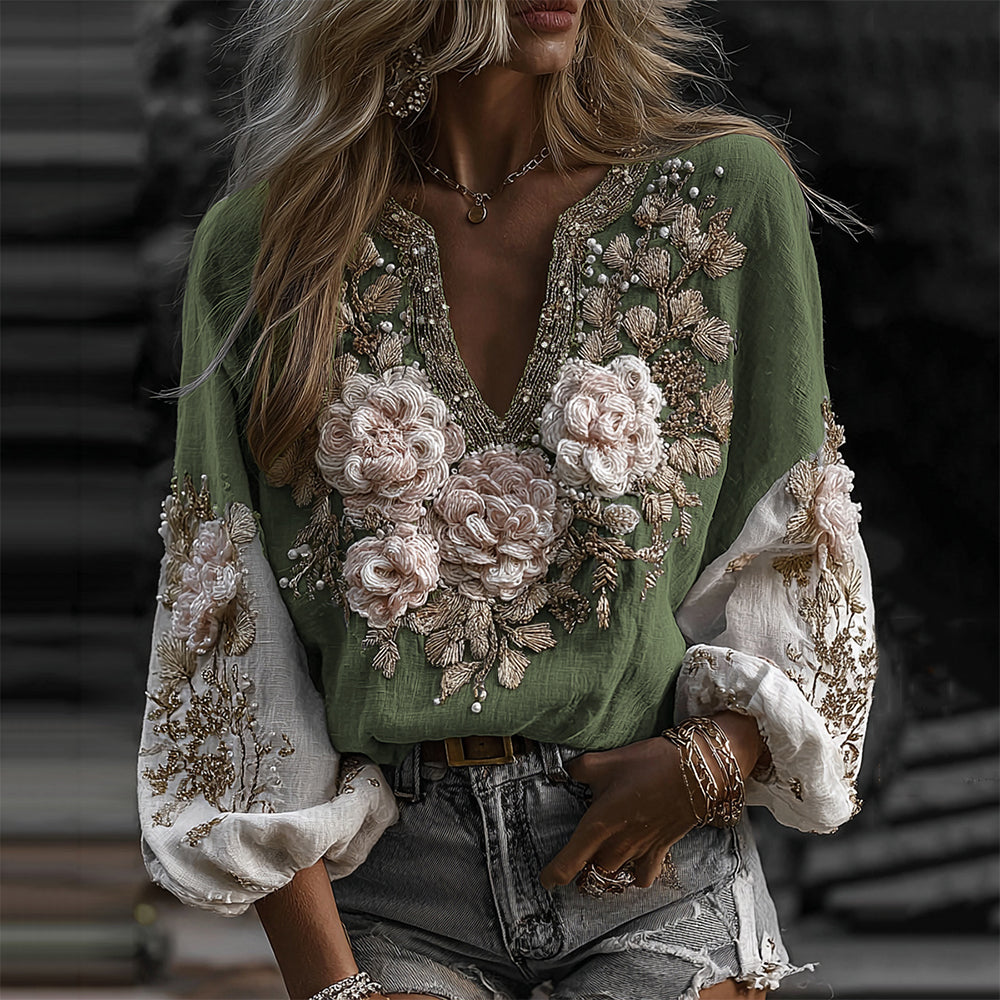 Green white