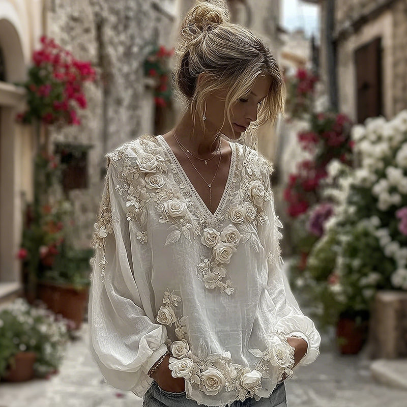 Timeless Vintage Style Top
