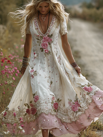 Classic Vintage Dress with a Flattering Fit