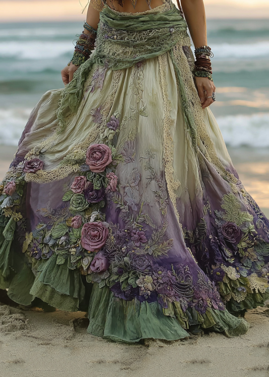 Purple green